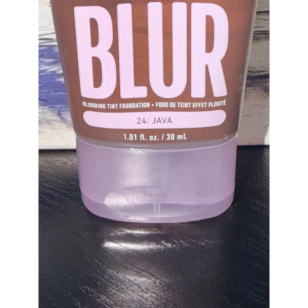 NYX Bare With Me Blur Blurring Tint Foundation 24 Java Matte Medium Coverage 1oz